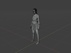 Sexy Woman - Female Character 3D Model