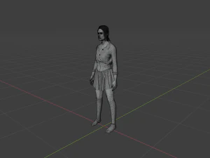 Sexy Woman - Female Character 3D Model