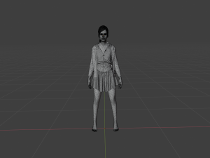 Elegant Woman 3D Model