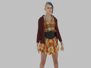 Woman - Female Character Modelo 3D
