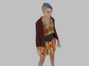 Woman - Female Character Modelo 3D