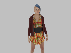 Woman - Female Character Modelo 3D