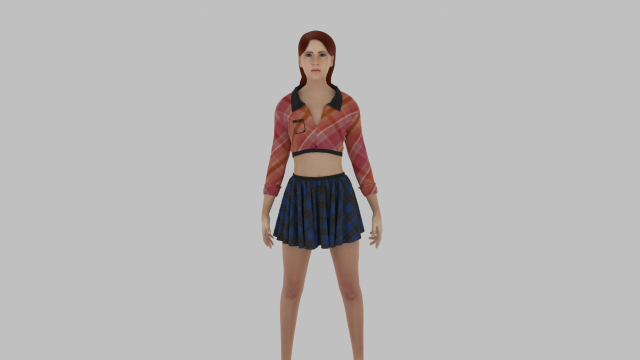 Woman 3Dモデル .c4d .max .obj .3ds .fbx .stl .blend 