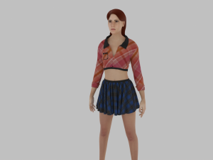 Woman 3Dモデル
