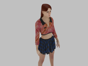 Woman 3Dモデル