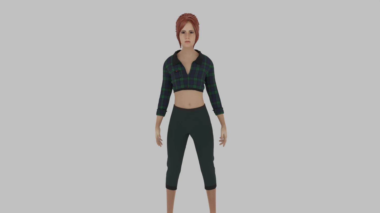 Woman 3D Model .c4d .max .obj .3ds .fbx .stl .blend