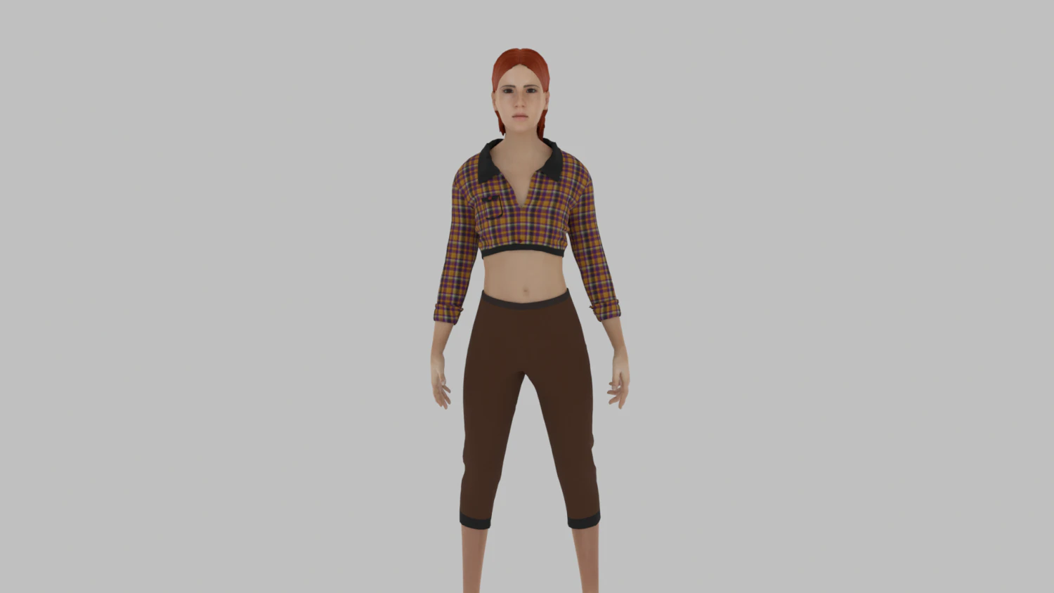 Woman 3D Model .c4d .max .obj .3ds .fbx .stl .blend 