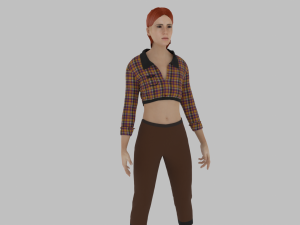 Woman 3D-Modell