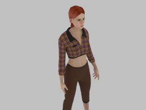 Woman 3D-Modell
