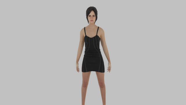 Woman 3Dモデル .c4d .max .obj .3ds .fbx .stl .blend