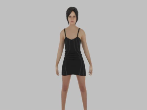 Frau 3D Modell