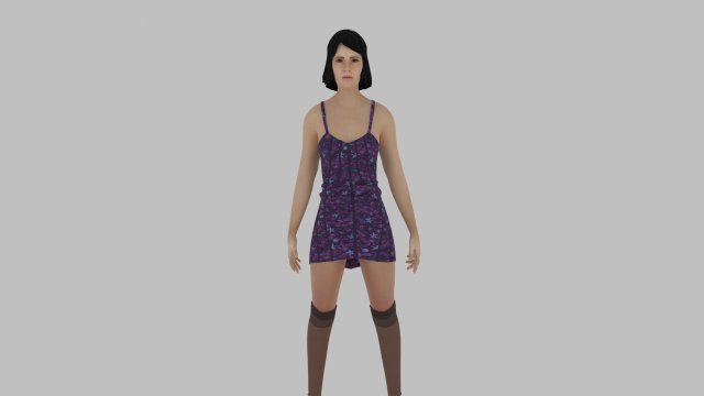 Woman Modèle 3D .c4d .max .obj .3ds .fbx .stl .blend 