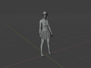여성 3D 모델