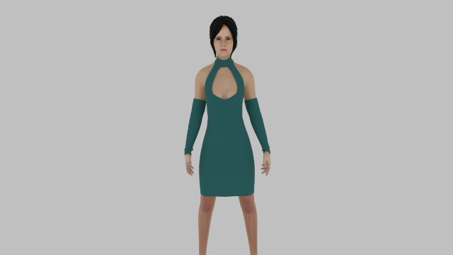 Woman 3D मॉडल .c4d .max .obj .3ds .fbx .stl .blend 