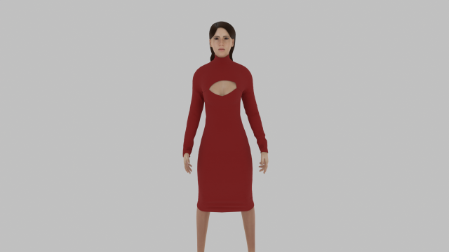 Woman Modèle 3D .c4d .max .obj .3ds .fbx .stl .blend 