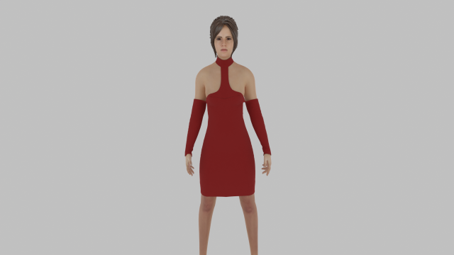 Woman Modello 3D .c4d .max .obj .3ds .fbx .stl .blend 