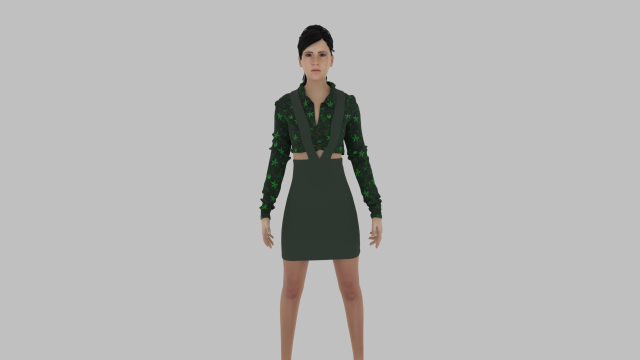 Woman Modello 3D .c4d .max .obj .3ds .fbx .stl .blend