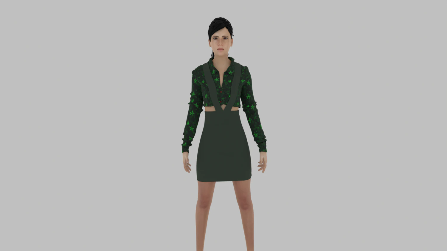Woman 3D Model .c4d .max .obj .3ds .fbx .stl .blend