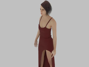 Frau 3D Modell