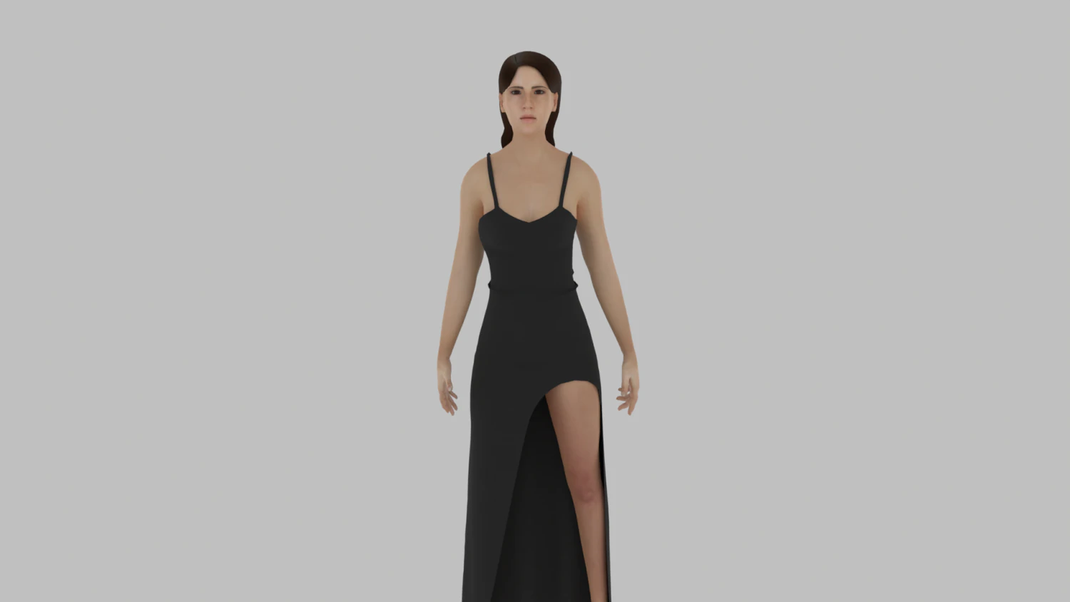 Woman 3D Model .c4d .max .obj .3ds .fbx .stl .blend 