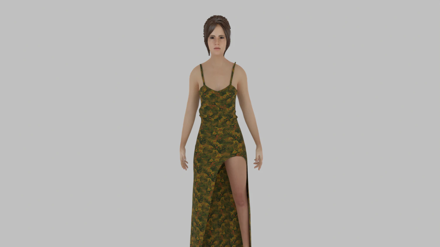 Woman 3D Model .c4d .max .obj .3ds .fbx .stl .blend 