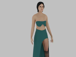 Kobieta Model 3D