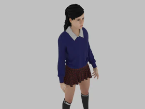 Donna Modello 3D