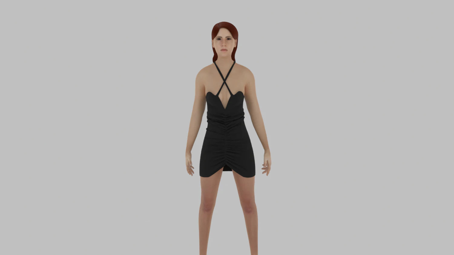 Woman 3D Model .c4d .max .obj .3ds .fbx .stl .blend 