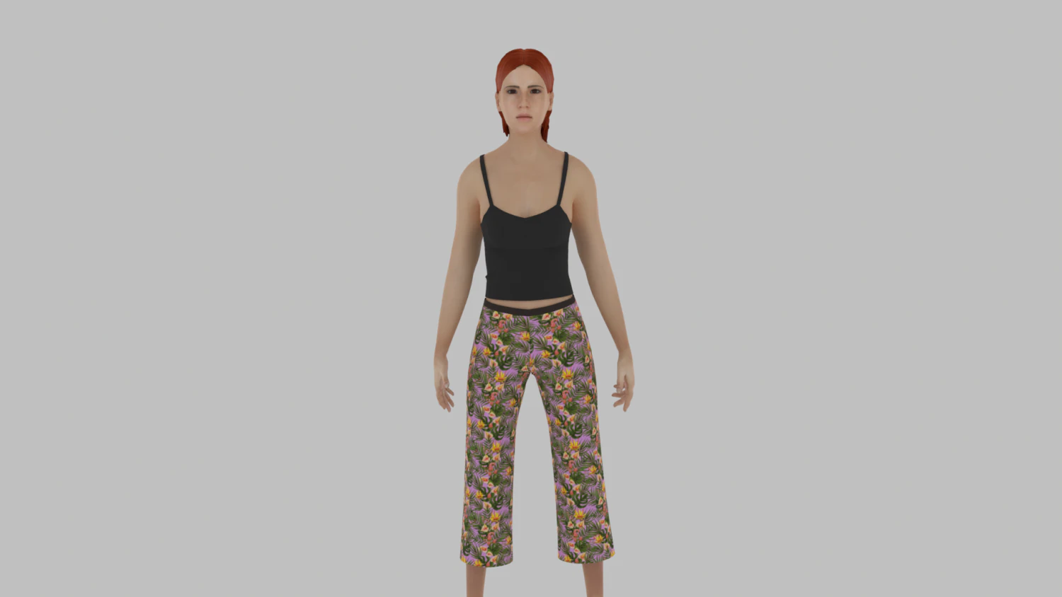 Woman 3D Model .c4d .max .obj .3ds .fbx .stl .blend 