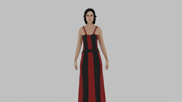 Woman 3D Модель .c4d .max .obj .3ds .fbx .stl .blend 