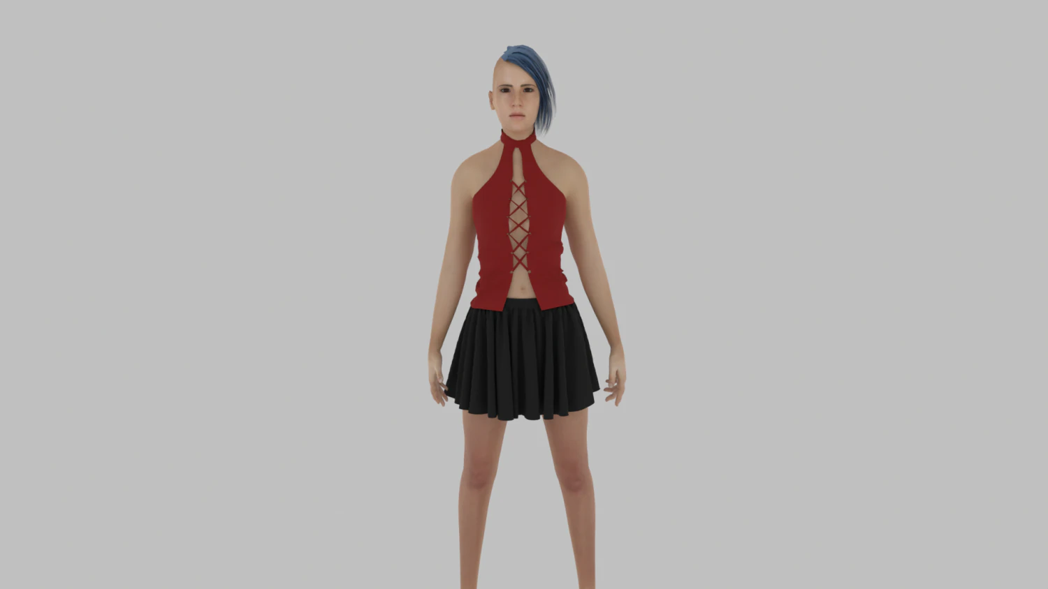 Woman 3D Model .c4d .max .obj .3ds .fbx .stl .blend 
