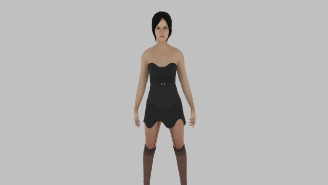 Woman Modelo 3D .c4d .max .obj .3ds .fbx .stl .blend 