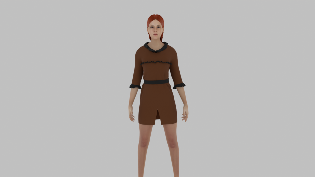 Woman 3Dモデル .c4d .max .obj .3ds .fbx .stl .blend 
