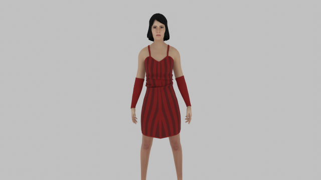 Woman 3Dモデル .c4d .max .obj .3ds .fbx .stl .blend 