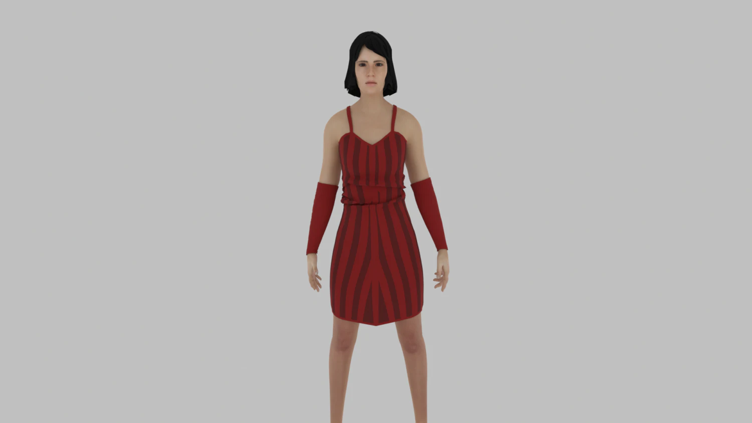 Woman 3D Model .c4d .max .obj .3ds .fbx .stl .blend 