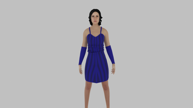 Woman 3D 모델 .c4d .max .obj .3ds .fbx .stl .blend 