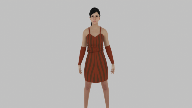 Woman 3D Model .c4d .max .obj .3ds .fbx .stl .blend 