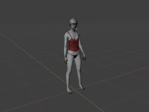 Woman 3D-Modell
