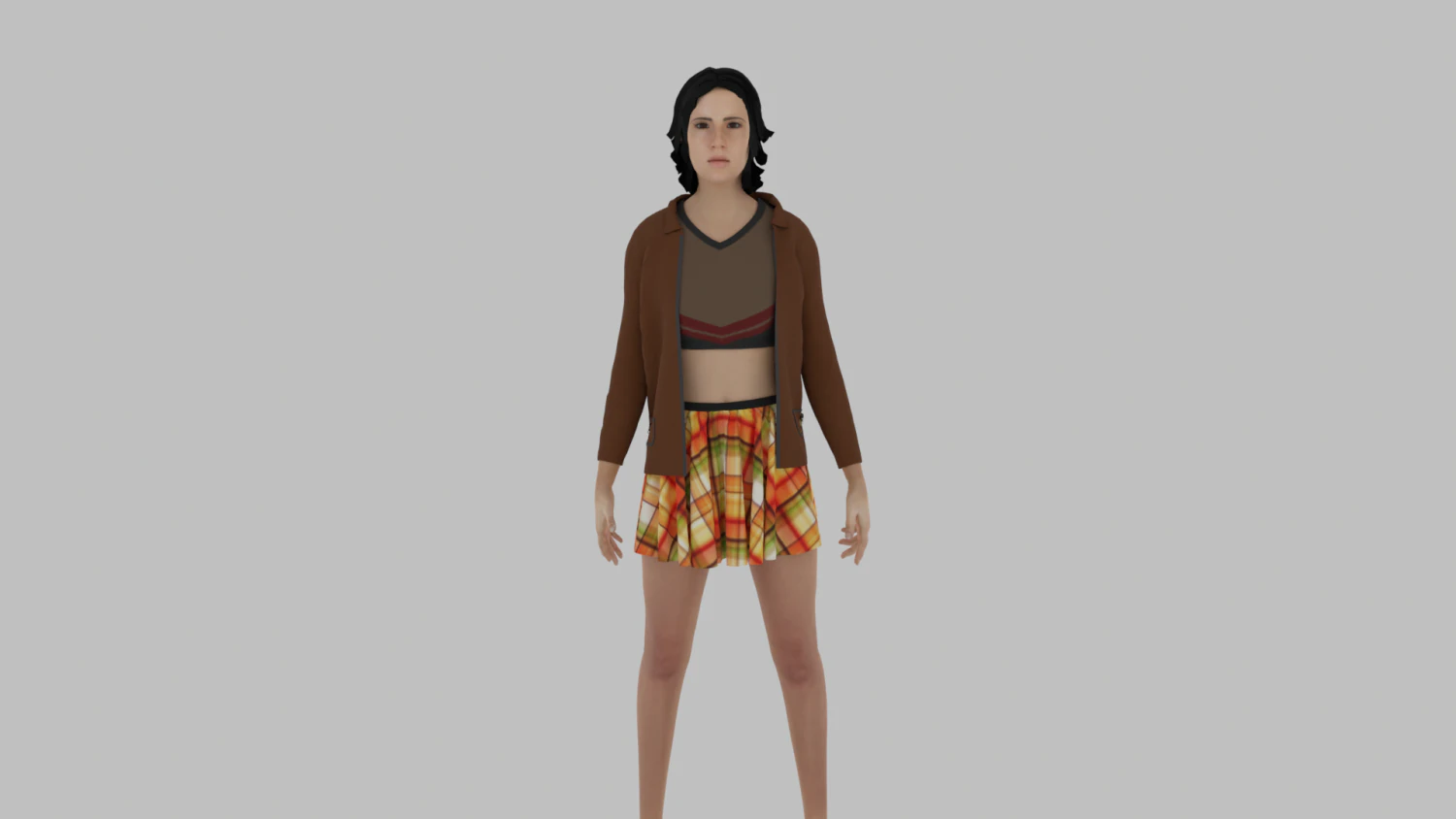 Woman 3D Model .c4d .max .obj .3ds .fbx .stl .blend 