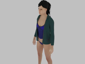 Mulher Modelo 3D