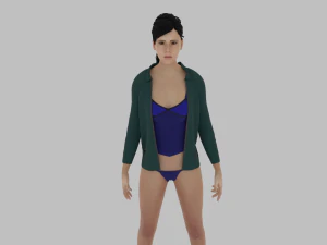 Mulher Modelo 3D