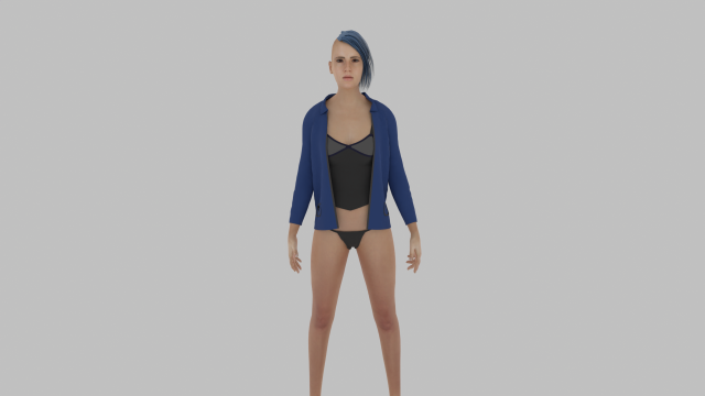 Woman Modello 3D .c4d .max .obj .3ds .fbx .stl .blend 