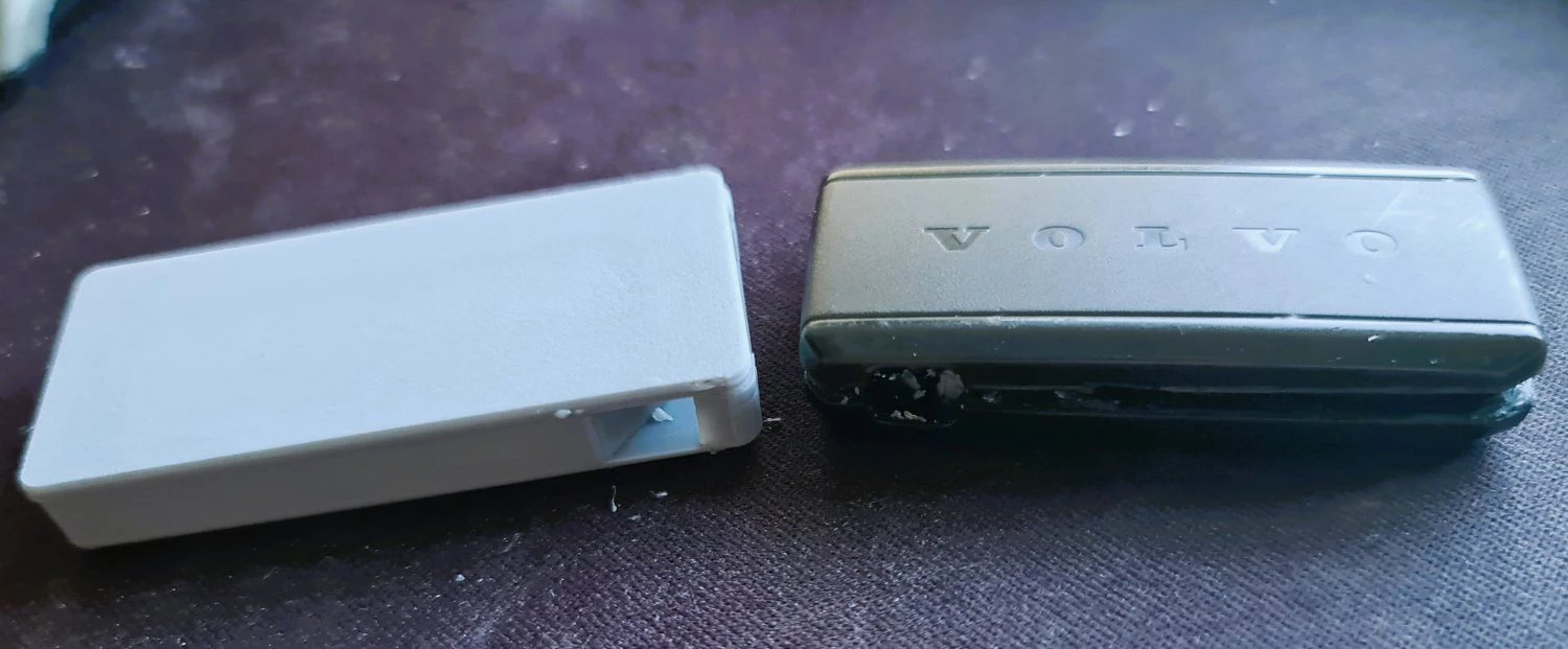 Volvo Sport Key Case 3D Print Model .c4d .max .obj .3ds .fbx .stl .blend