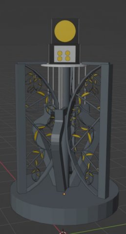 Adipura Monument 3D Model .c4d .max .obj .3ds .fbx .stl .blend 
