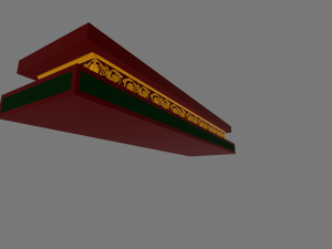 Stage for a statue 3D-Modell
