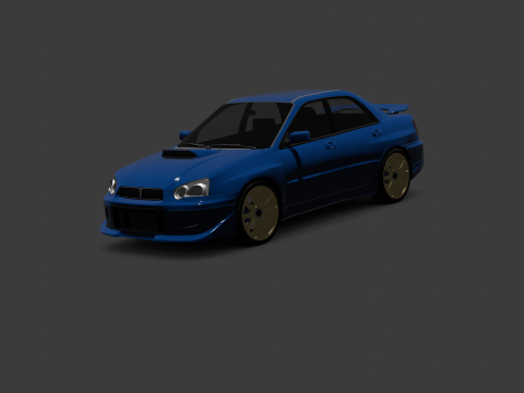 Subaru 3D Модель