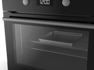 Oven Black - WBS Modello 3D