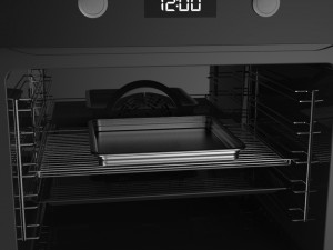Oven Black - WBS Modello 3D