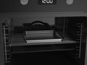 Oven Black - WBS 3D Model