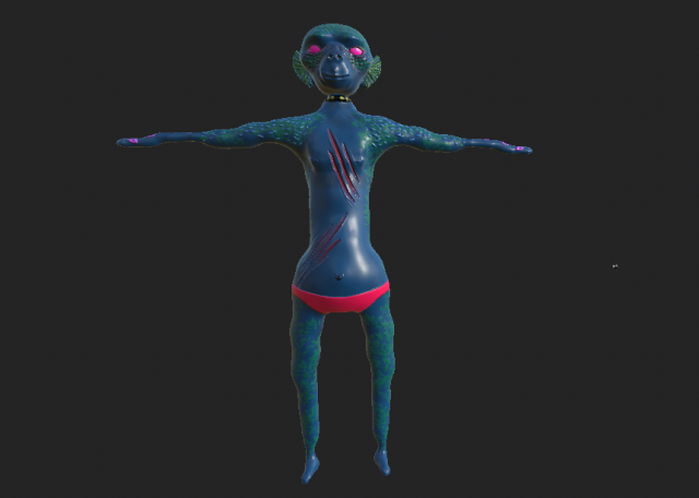 Sea monkey Modelo 3D .c4d .max .obj .3ds .fbx .stl .blend 